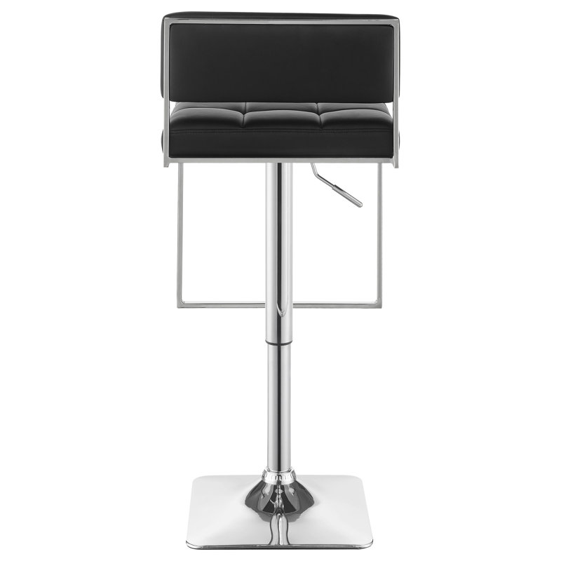 Wade Logan® Kinnear Swivel Upholstered Adjustable Height Counter Stool